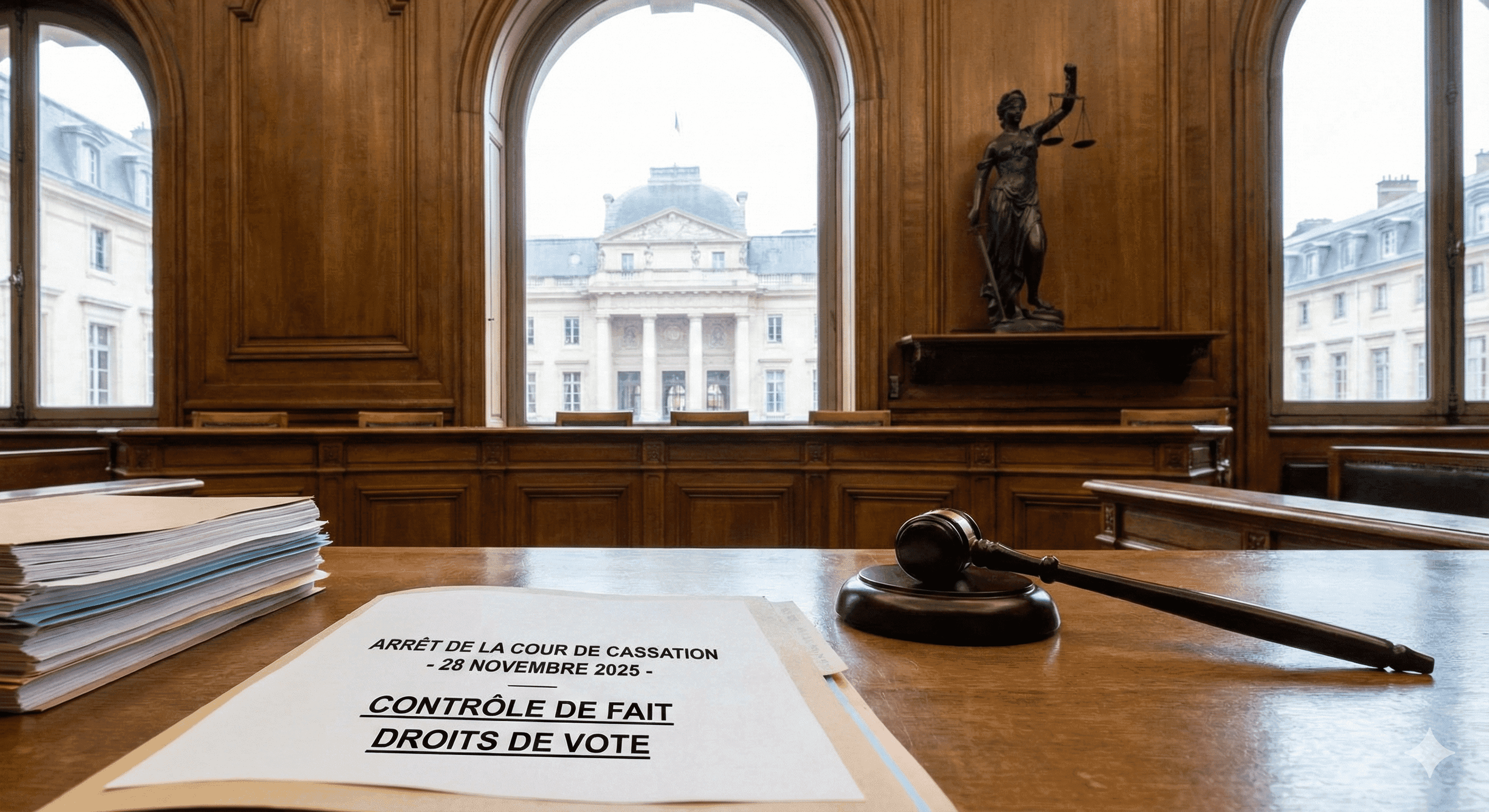 Groupes de Sociétés : La Cour de cassation précise la notion de contrôle de fait
